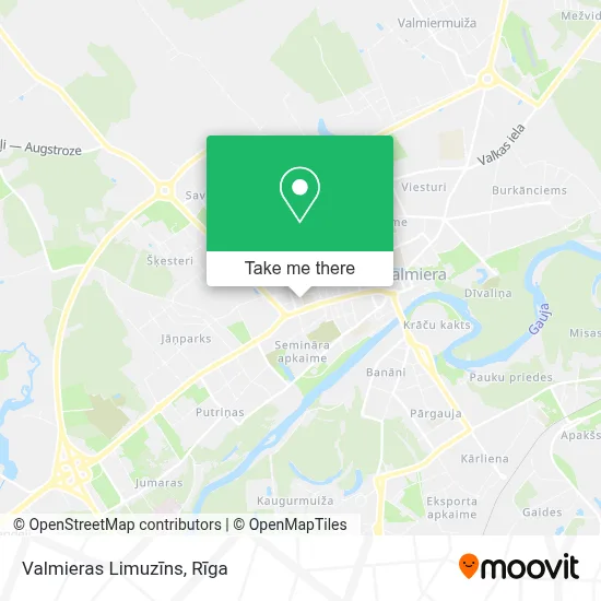 Valmieras Limuzīns map