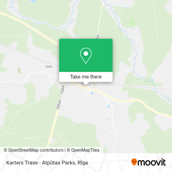 Karters Trase - Atpūtas Parks map