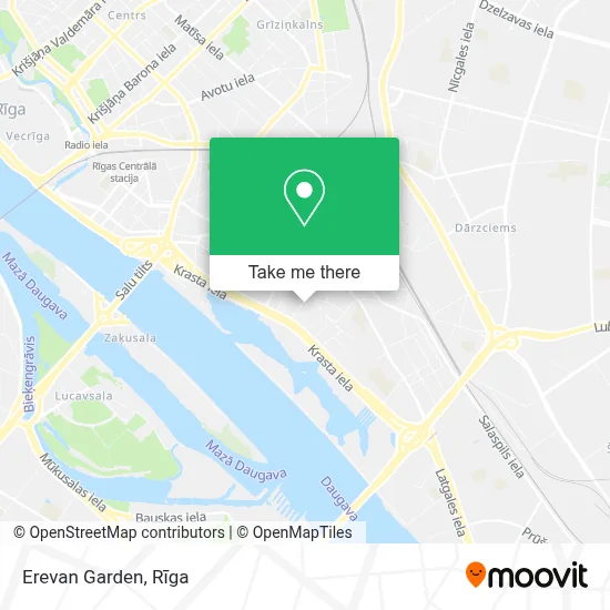Erevan Garden map