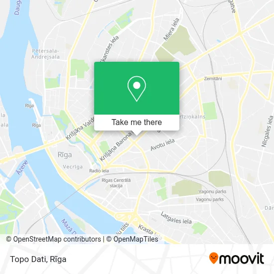 Topo Dati map