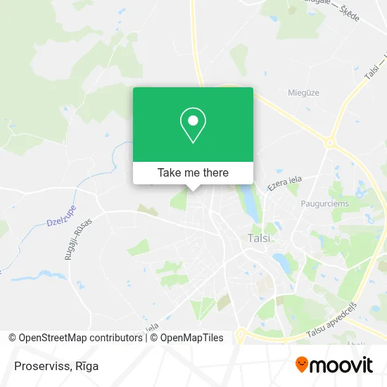 Proserviss map