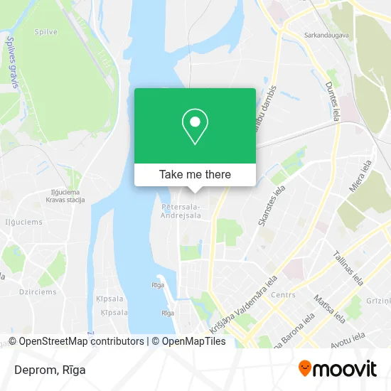 Deprom map