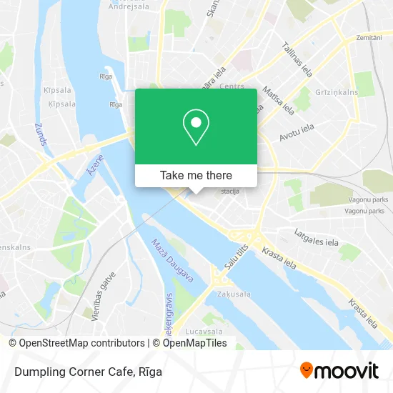 Dumpling Corner Cafe map