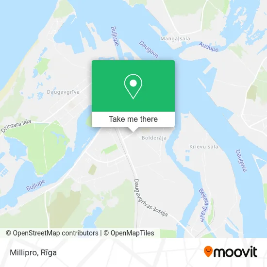 Millipro map