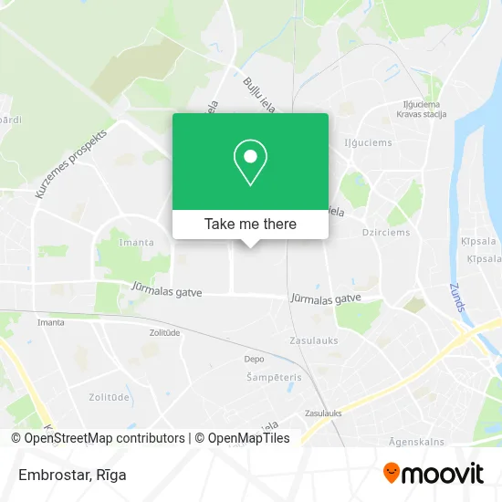 Embrostar map