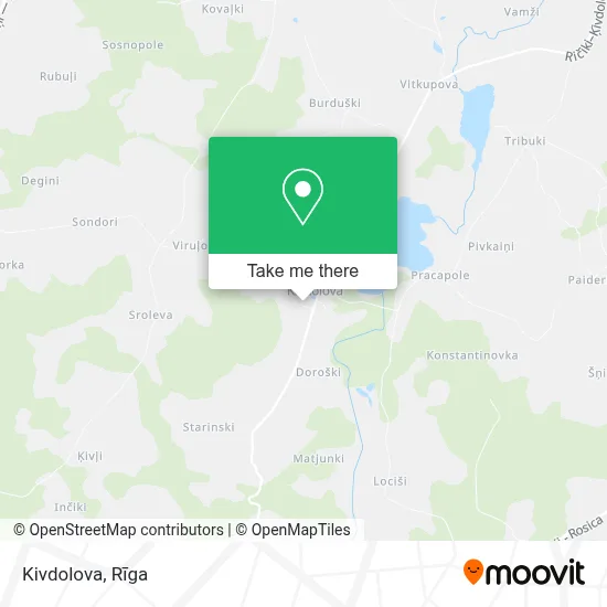 Kivdolova map