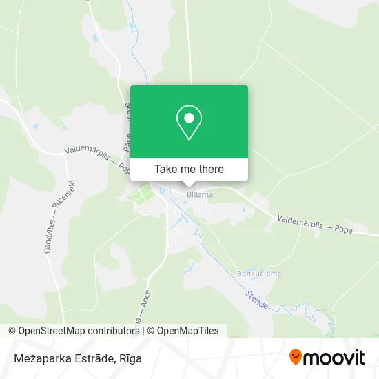 Mežaparka Estrāde map