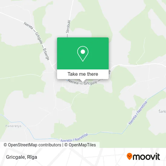 Gricgale map