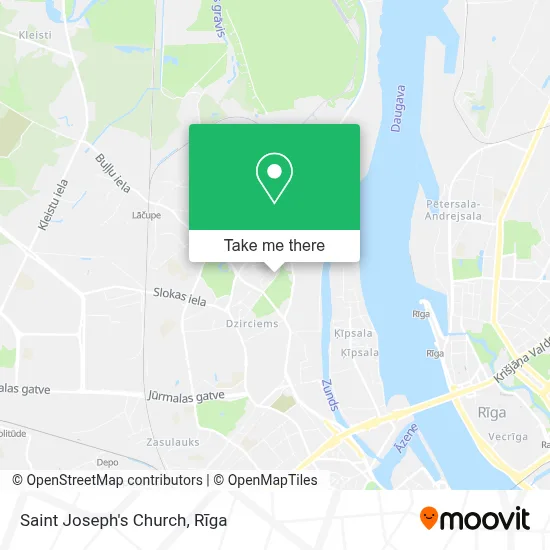 Saint Joseph's Church map