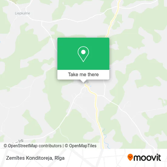 Zemītes Konditoreja map