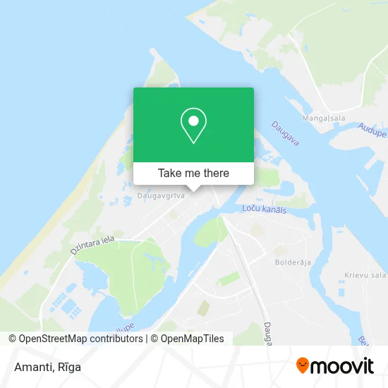 Amanti map