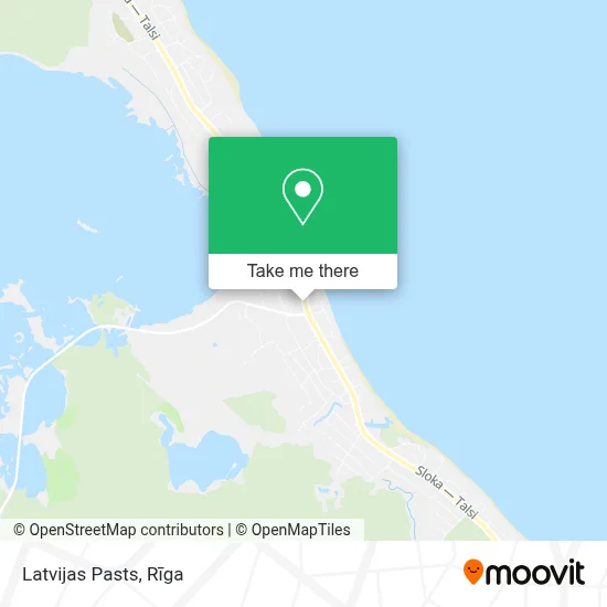 Latvijas Pasts map