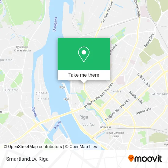 Smartland.Lv map