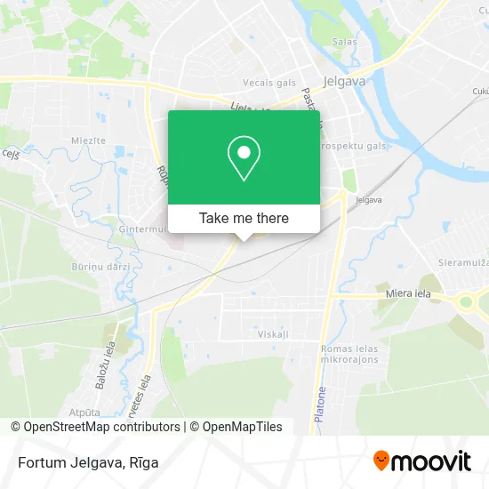 Fortum Jelgava map