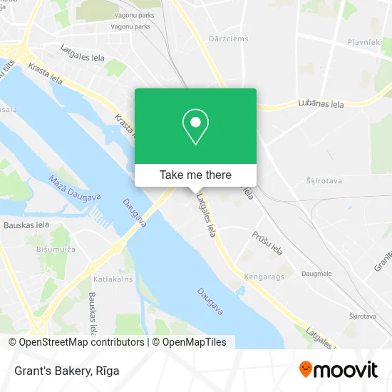 Grant's Bakery map