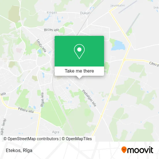 Etekos map