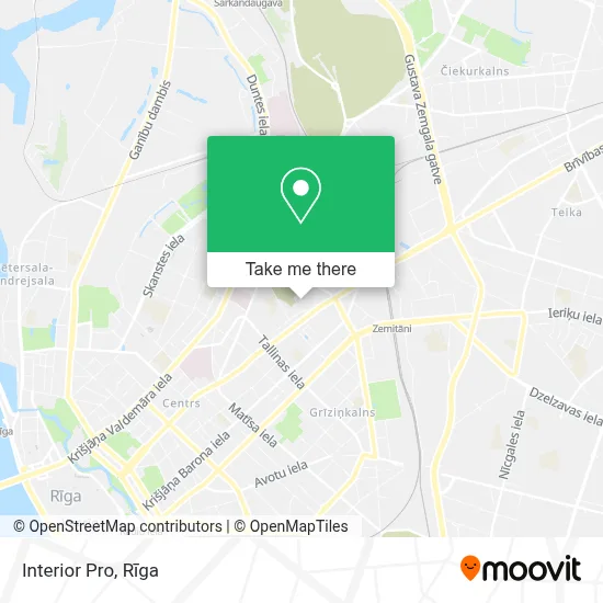 Interior Pro map