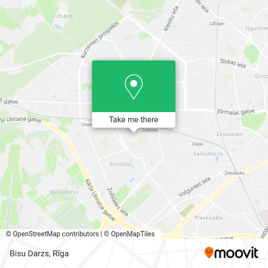 Bisu Darzs map
