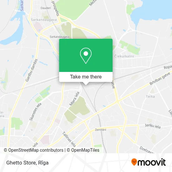 Ghetto Store map