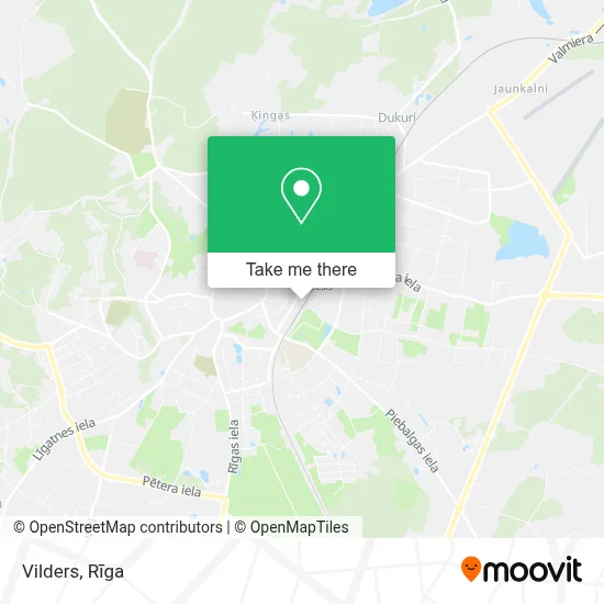 Vilders map
