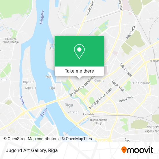 Jugend Art Gallery map