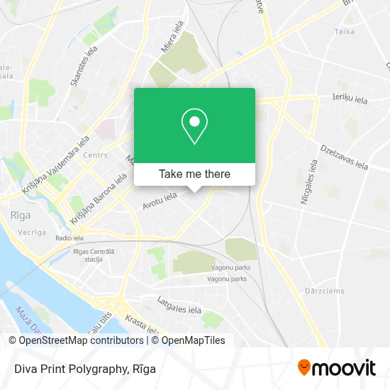 Diva Print Polygraphy map