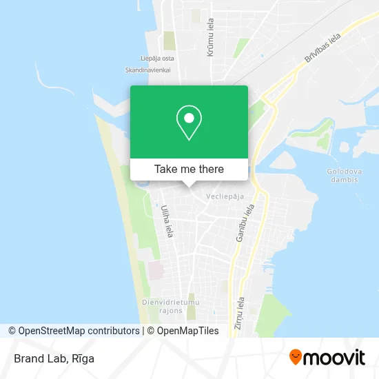Brand Lab map