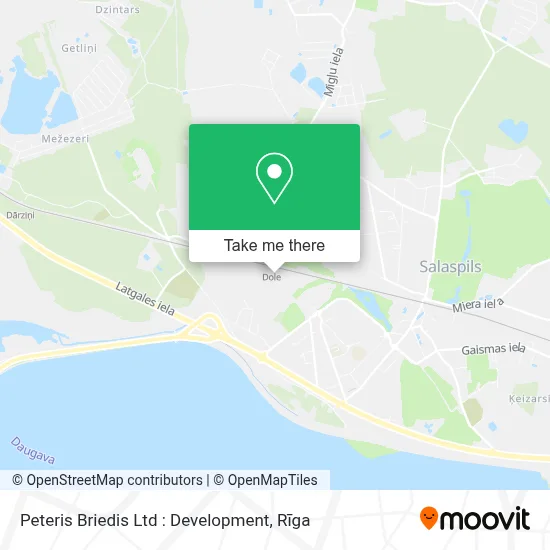 Peteris Briedis Ltd : Development map