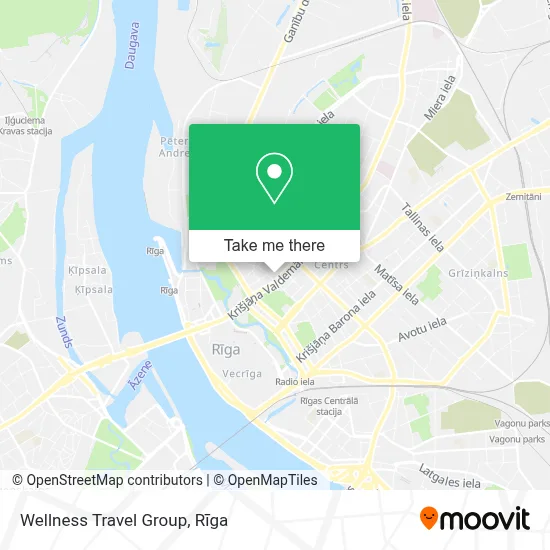 Wellness Travel Group map