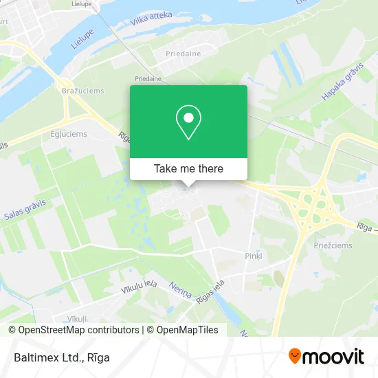Baltimex Ltd. map