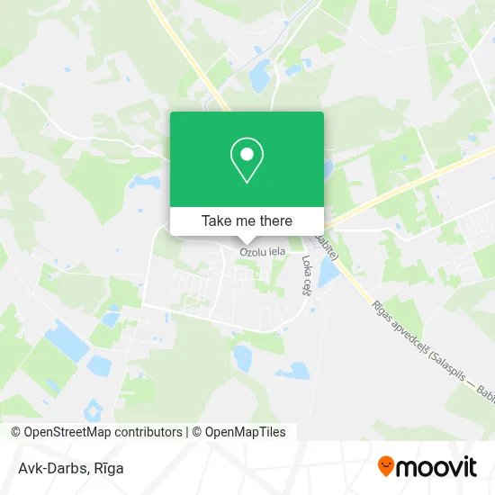 Avk-Darbs map