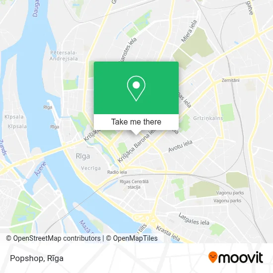 Popshop map