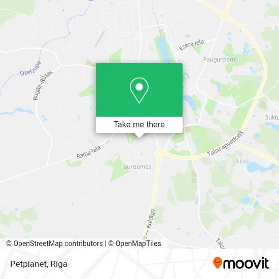 Petplanet map