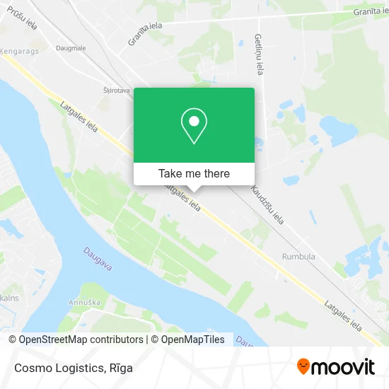 Cosmo Logistics map
