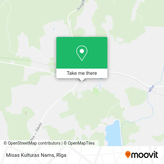 Misas Kulturas Nams map