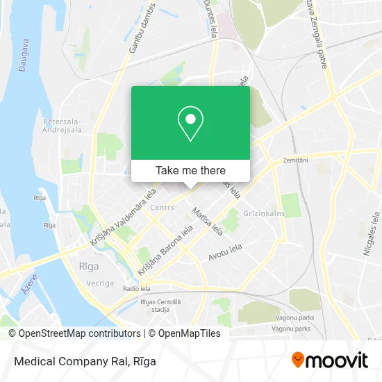 Medical Company Ral map