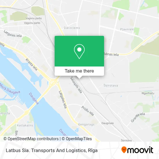 Latbus Sia. Transports And Logistics map
