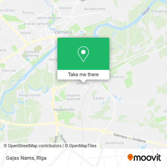 Gaļas Nams map