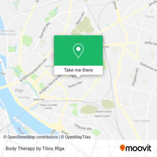 Body Therapy by Titov map