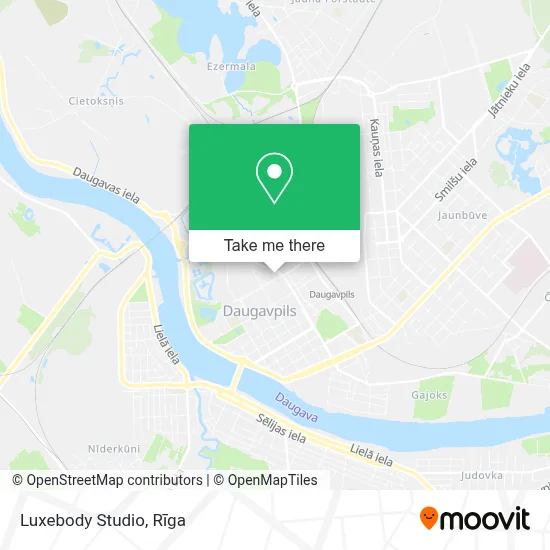 Luxebody Studio map