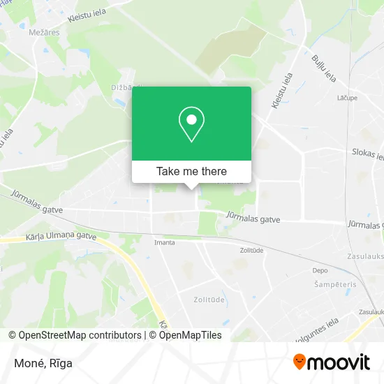 Moné map