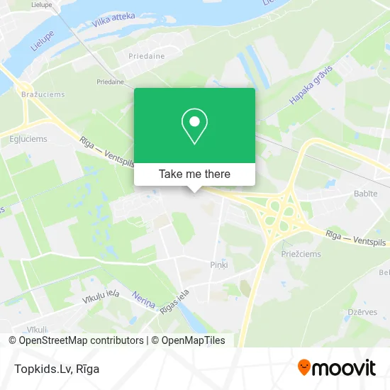 Topkids.Lv map