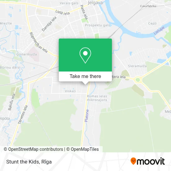 Stunt the Kids map