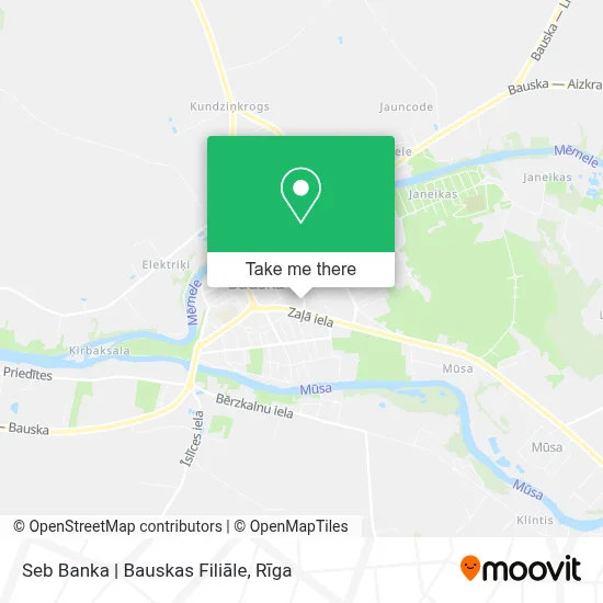 Seb Banka | Bauskas Filiāle map