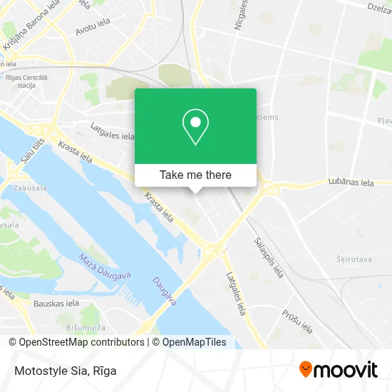 Motostyle Sia map