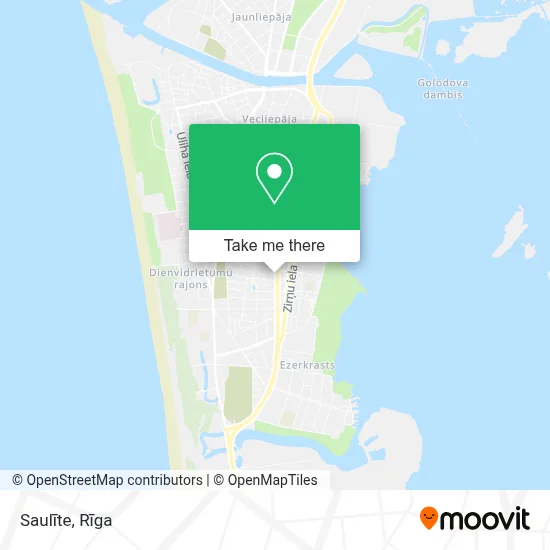 Saulīte map