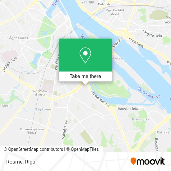 Rosme map
