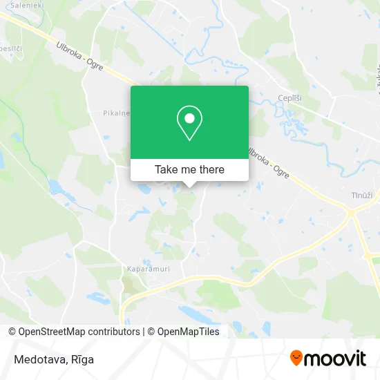 Medotava map