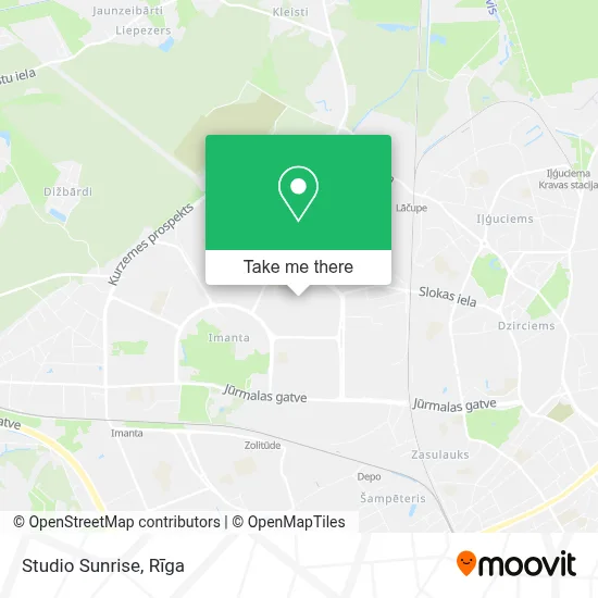 Studio Sunrise map