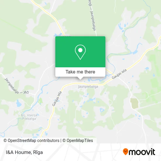 I&A Houme map
